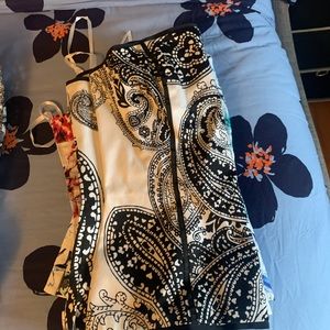 white house black market bustier tops size 8-10